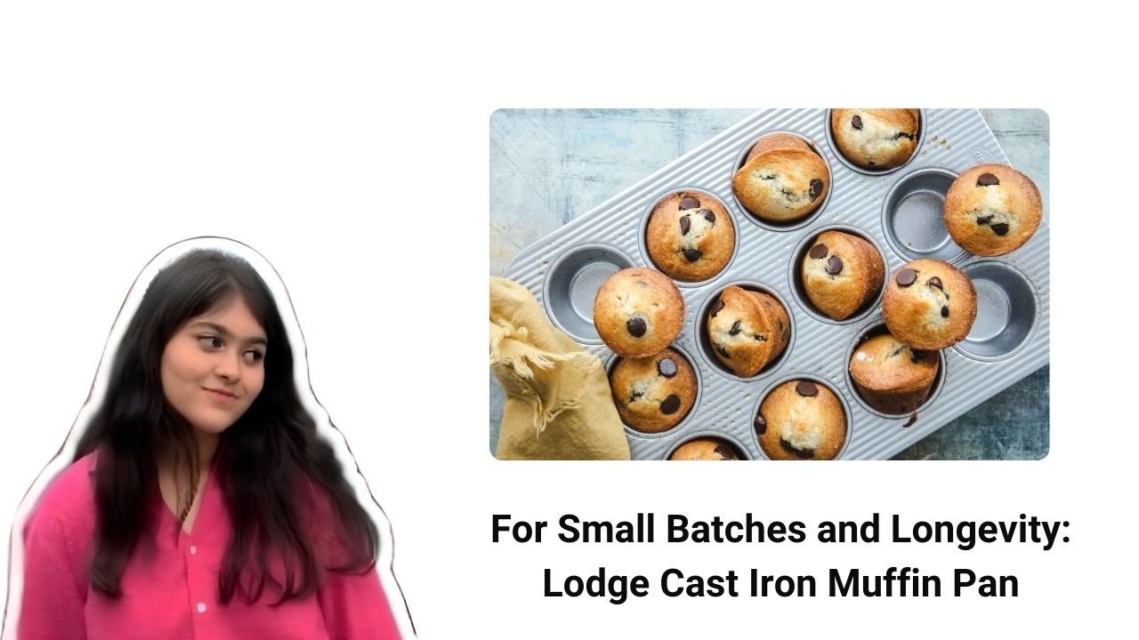 For Small Batches and Longevity Lodge Cast Iron Muffin Pan