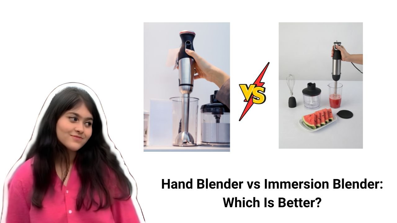 Hand Blender vs Immersion Blender Which Is Better
