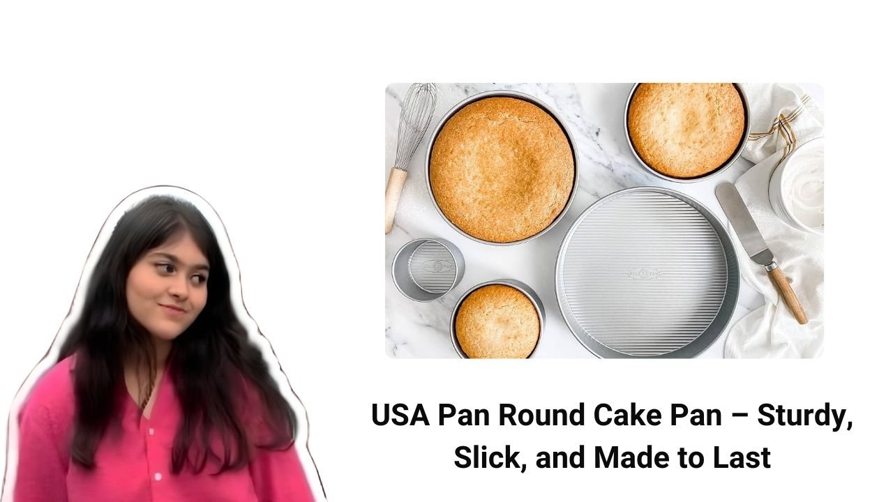USA Pan Round Cake Pan – Sturdy, Slick, and Made to Last
